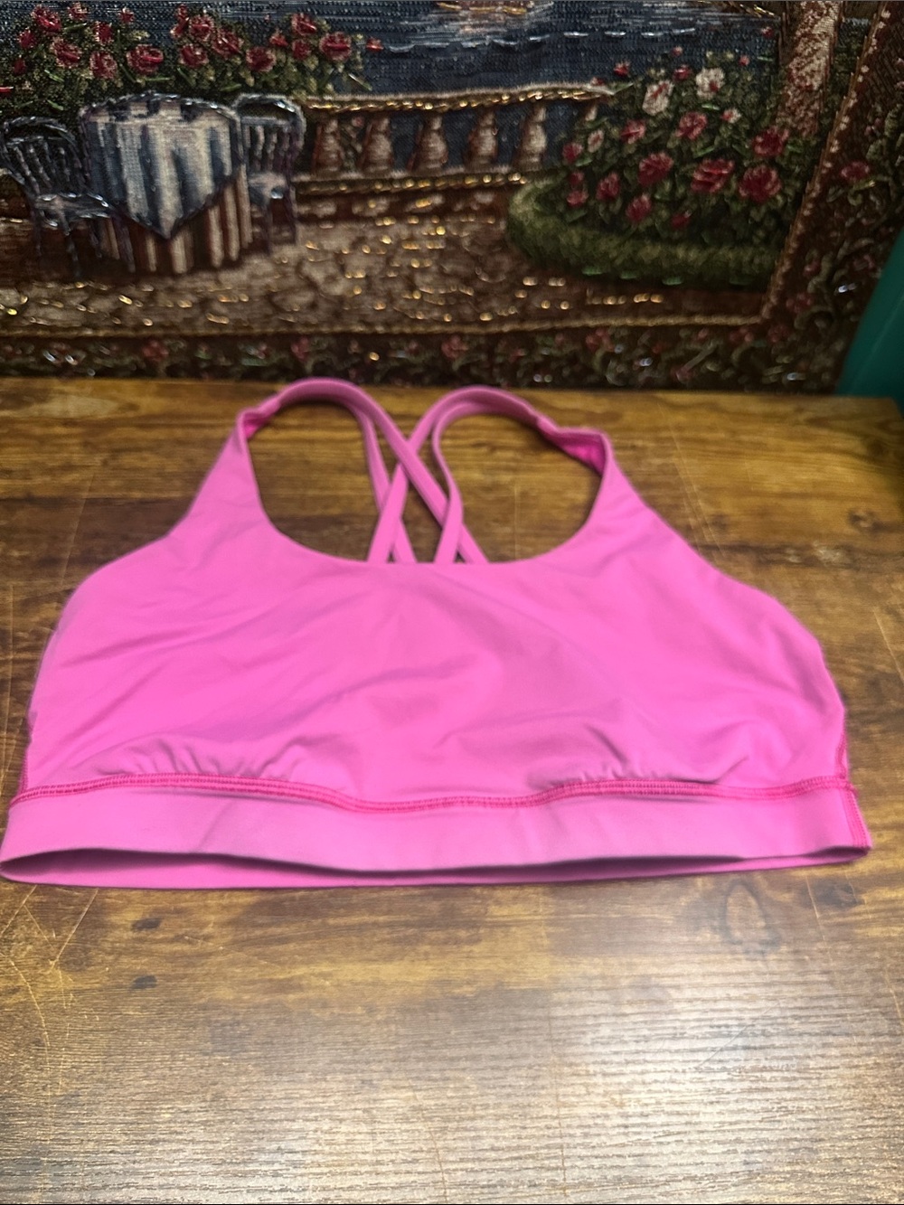 Lululemon pink sport bra